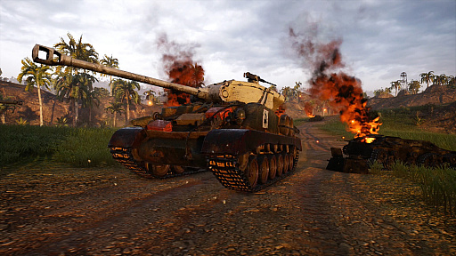 画像ギャラリー No.002のサムネイル画像 / コンシューマ版「World of Tanks」が6月26日に「World of Tanks: Mercenaries」に。既存車両のパーツを組み合わせたオリジナル戦車が登場