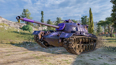 画像ギャラリー No.004のサムネイル画像 / 「World of Tanks」コンシューマ機版とWWEのコラボ開催。5人のスーパースターをイメージした戦車が登場