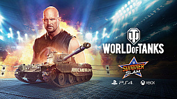 画像ギャラリー No.009のサムネイル画像 / 「World of Tanks」コンシューマ機版とWWEのコラボ開催。5人のスーパースターをイメージした戦車が登場