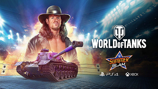画像ギャラリー No.010のサムネイル画像 / 「World of Tanks」コンシューマ機版とWWEのコラボ開催。5人のスーパースターをイメージした戦車が登場