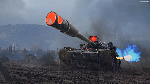 画像ギャラリー No.002のサムネイル画像 / PS4/Xbox One版「World of Tanks」，モンスター車輌を使用できるハロウィーンモードが開催中