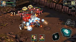 画像ギャラリー No.011のサムネイル画像 / スマホ向け新作アクション「武器よさらば」の先行プレイインプレッションをお届け。数十体をなぎ倒す爽快感はまさに“一騎当千”