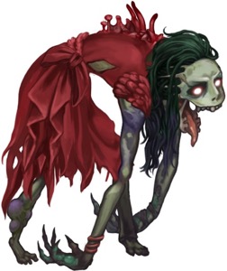 画像ギャラリー No.011のサムネイル画像 / グリーのスマホ向け新作RPG「追憶の青」発表会に,中島美嘉さんがゾンビになって登場。開発陣によるトークも行われたイベントをレポート