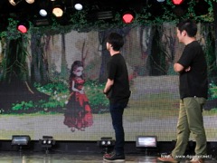 画像ギャラリー No.012のサムネイル画像 / グリーのスマホ向け新作RPG「追憶の青」発表会に,中島美嘉さんがゾンビになって登場。開発陣によるトークも行われたイベントをレポート