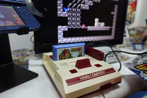 画像ギャラリー No.007のサムネイル画像 / ［TGS 2015］トイディアブースでNew3DS用ソフト「ドラゴンファング-3DS-」の試遊機が出展中。8bit化されたバージョンも体験可能