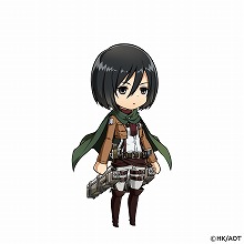 画像ギャラリー No.003のサムネイル画像 / 「あっきのじかん」,「進撃の巨人」コラボで登場するキャラクターを紹介