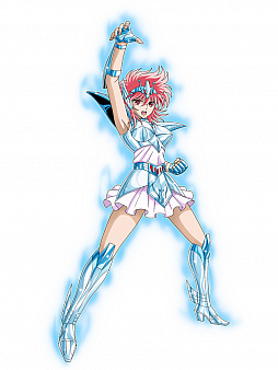 画像ギャラリー No.002のサムネイル画像 / 「聖闘士星矢 ゾディアック ブレイブ」,アニメ「聖闘士星矢 セインティア翔」より主人公“子馬座翔子”が参戦