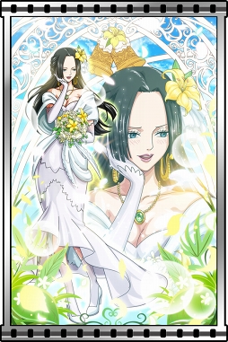 画像ギャラリー No.004のサムネイル画像 / 「ONE PIECE サウザンドストーム」,ウェディング衣装のハンコックとペローナが登場