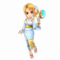 画像ギャラリー No.002のサムネイル画像 / 「ONE PIECE サウザンドストーム」,イベント“夏風にゆれる浴衣姿”が開始