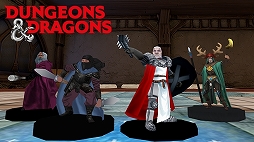 画像ギャラリー No.001のサムネイル画像 / バーチャル空間の卓を囲って「Dungeons&Dragons」が楽しめる特設ルームを,AltspaceVRが開設