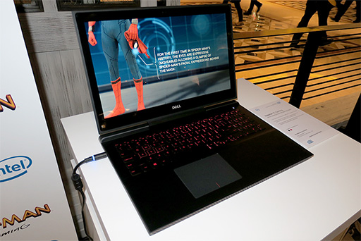 画像ギャラリー No.003のサムネイル画像 / ［CES 2017］ALIENWAREとは別のDell製ゲーマー向けノートPC「Inspiron 15 Gaming」が登場。InspironブランドのゲームPCが本格的に離陸