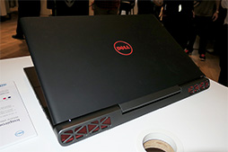 画像ギャラリー No.004のサムネイル画像 / ［CES 2017］ALIENWAREとは別のDell製ゲーマー向けノートPC「Inspiron 15 Gaming」が登場。InspironブランドのゲームPCが本格的に離陸