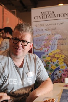 画像ギャラリー No.004のサムネイル画像 / ［SPIEL’15］総重量10kg越えの超大作「MEGA CIVILIZATION」はいかにして生み出されたのか。ゲームデザイナーに聞く，その狙いと手応え