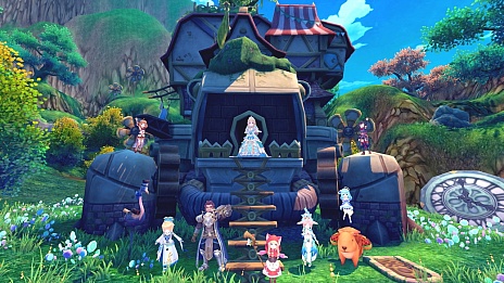 画像ギャラリー No.001のサムネイル画像 / 「星界神話」，“動く秘密基地”の紹介ムービーが公開。生産活動やコーディネートを楽しめる冒険の拠点