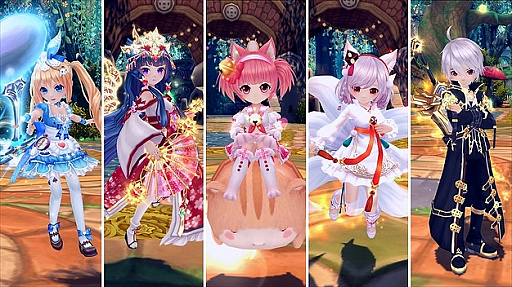 画像ギャラリー No.006のサムネイル画像 / 【PR】かわいい系MMORPGの老舗，X-LEGENDの「星界神話 -ASTRAL TALE-」を紹介。レベルを上げる楽しさと生産系コンテンツが魅力