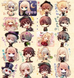 画像ギャラリー No.003のサムネイル画像 / 「英国探偵ミステリア The Crown」のLINEスタンプが登場。Twitter用素材が配布