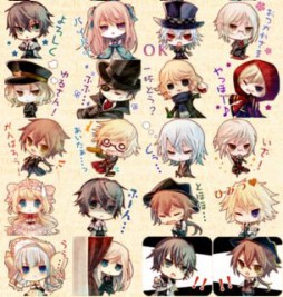 画像ギャラリー No.004のサムネイル画像 / 「英国探偵ミステリア The Crown」のLINEスタンプが登場。Twitter用素材が配布