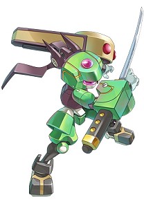 画像ギャラリー No.008のサムネイル画像 / 「メダロット9 カブトVer./クワガタVer.」新主人公機となるカブト型の「ジッパー」とクワガタ型の「ソウエン」が公開に