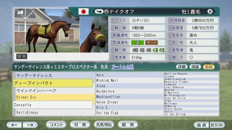 画像ギャラリー No.009のサムネイル画像 / 「Winning Post 8 2016」競馬愛好家が考案した夢のスーパーホースを公開。男色ディーノさん考案の「ダンショクドライバ」も登場