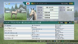 画像ギャラリー No.004のサムネイル画像 / 「Winning Post 8 2016」,多彩な毛色名鑑やメンコの販売を開始