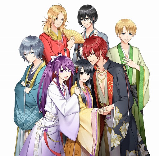 画像ギャラリー No.007のサムネイル画像 / スマホ向け恋愛ゲーム「源氏物語〜男女逆転恋唄〜」が2016年初頭に配信