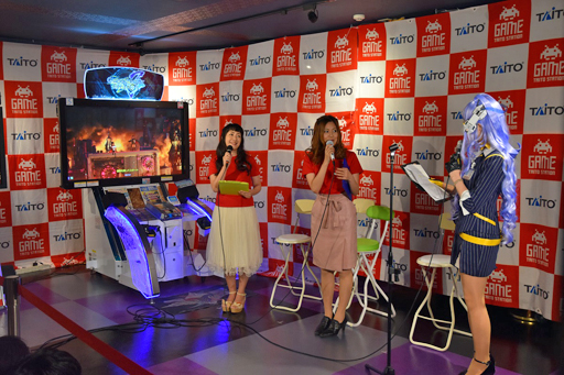 画像ギャラリー No.006のサムネイル画像 / 池袋駅西口に「タイトーステーション」の新店舗が登場。植田佳奈さん,金元寿子さんも駆けつけたオープン記念イベントをレポート