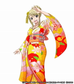 画像ギャラリー No.008のサムネイル画像 / 「FAIRY TAIL 極・魔法乱舞」,年末年始イベント開催。お正月ナツや振袖ルーシィが登場