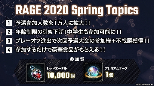 画像ギャラリー No.010のサムネイル画像 / 4タイトルが参加したeスポーツ大会「RAGE 2019 Winter powered by SHARP」の公式レポートが公開