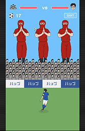 画像ギャラリー No.009のサムネイル画像 / フリーキックで怪獣達を撃退せよ。サッカー風ゲーム「副キャプテン」を紹介する「（ほぼ）日刊スマホゲーム通信」第963回