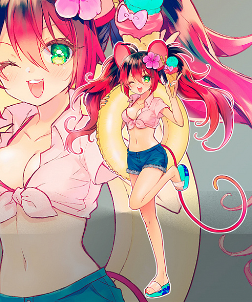 画像ギャラリー No.002のサムネイル画像 / 「ヘクサウォーズ」,イベント「ヘク夏ウォーズ」part1開催&神将「花露煙々羅」が高級ガチャに登場