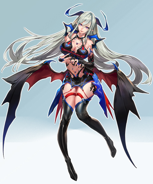 画像ギャラリー No.002のサムネイル画像 / 「ヘクサウォーズ」,天使&悪魔シリーズに新武将が登場。高級ガチャに神将“リリス”が配信