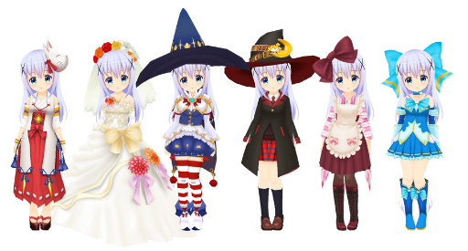 画像ギャラリー No.003のサムネイル画像 / 「ポプスト」×「ごちうさ」コラボが開催中,チノにプレゼントをしよう
