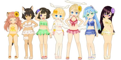 画像ギャラリー No.003のサムネイル画像 / 「ポプスト」,プライベート水着2017が登場。サマーキャンペーンを発表