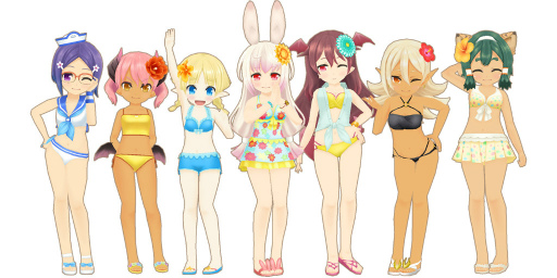 画像ギャラリー No.004のサムネイル画像 / 「ポプスト」,プライベート水着2017が登場。サマーキャンペーンを発表