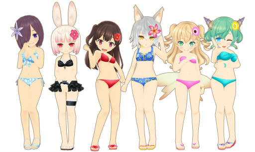 画像ギャラリー No.005のサムネイル画像 / 「ポプスト」,プライベート水着2017が登場。サマーキャンペーンを発表