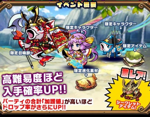 画像ギャラリー No.002のサムネイル画像 / 「ブレイブファンタジア」でGWイベント「金色のオトヒメ」がスタート