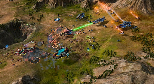 画像ギャラリー No.004のサムネイル画像 / 華麗で緻密なグラフィックスが特徴のSF RTS，「Ashes of the Singularity」が発売