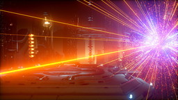 画像ギャラリー No.010のサムネイル画像 / 未来都市を舞台としたアクションSTG「MATTERFALL」が配信開始。「RESOGUN」と「ALIENATION」のワンコインセールも実施