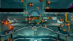 画像ギャラリー No.012のサムネイル画像 / 未来都市を舞台としたアクションSTG「MATTERFALL」が配信開始。「RESOGUN」と「ALIENATION」のワンコインセールも実施