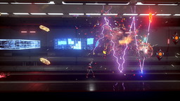 画像ギャラリー No.017のサムネイル画像 / 未来都市を舞台としたアクションSTG「MATTERFALL」が配信開始。「RESOGUN」と「ALIENATION」のワンコインセールも実施
