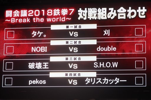 画像ギャラリー No.005のサムネイル画像 / ［闘会議2018］「鉄拳7」公式大会優勝はノビ選手。プロライセンス所持者4名で争われた戦いを制し，賞金200万円を獲得
