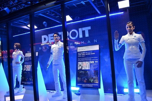 画像ギャラリー No.009のサムネイル画像 / ［TGS 2017］「Detroit Become Human」では立場の違う3体のアンドロイドが主人公に。SIEブースでの配信をレポート