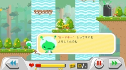 画像ギャラリー No.004のサムネイル画像 / 「イムタ アンゼンニ ミチビク」。貧弱だけど憎めない宇宙人を救う「Time Adventure」を紹介する「(ほぼ)日刊スマホゲーム通信」第971回
