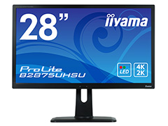 マウスコンピューター，FreeSync対応で28インチサイズの4K液晶ディスプレイを9月26日に発売