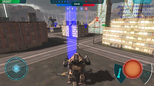 画像ギャラリー No.004のサムネイル画像 / 戦場のビーコンを奪い合う6対6のロボットアクションゲーム「Walking War Robots」を紹介する「(ほぼ)日刊スマホゲーム通信」第973回
