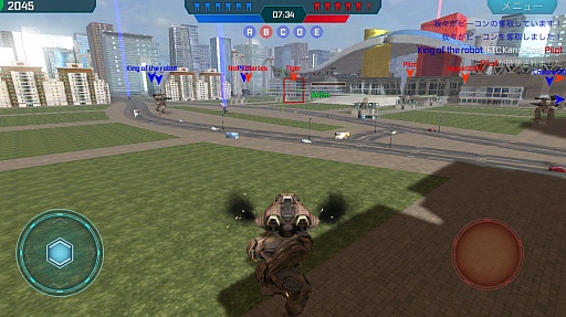 画像ギャラリー No.008のサムネイル画像 / 戦場のビーコンを奪い合う6対6のロボットアクションゲーム「Walking War Robots」を紹介する「(ほぼ)日刊スマホゲーム通信」第973回