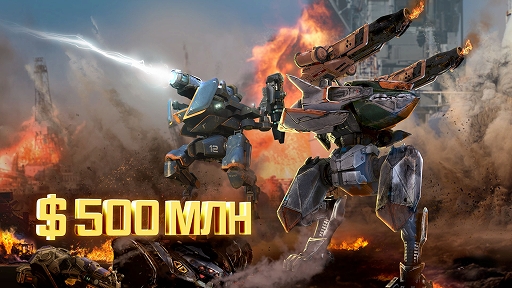 画像ギャラリー No.001のサムネイル画像 / 「War Robots」,全プラットフォームの累計収益が5億ドル(約540億円)を突破