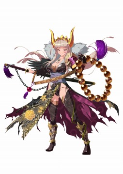 画像ギャラリー No.005のサムネイル画像 / TSUTAYA版「戦国の神刃姫X」,新武将「里見義堯(UR)」が参戦