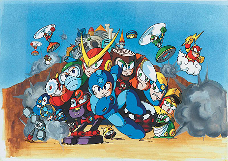 画像ギャラリー No.012のサムネイル画像 / 8bit版「ロックマン」6作を完全収録し新モードも備えた「クラシックス コレクション」が発表。4機種展開で3DS版は2016年2月25日発売