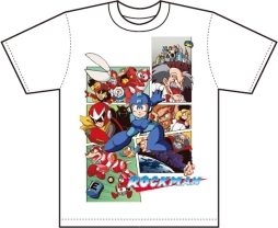 画像ギャラリー No.001のサムネイル画像 / 「ロックマン」のくじと3種類のTシャツが2月25日に発売。ステッカーも27日登場